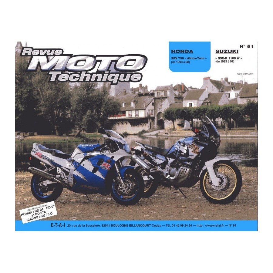 Service Moto Pieces|RTM - N° 063 - VFR750 - (RC24) - Revue Technique moto - Version PAPIER|Honda|39,00 €