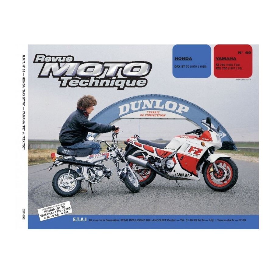 Service Moto Pieces|Revue Technique CBX550 - HAYNES - en Anglais|Revue Technique - Papier|22,00 €