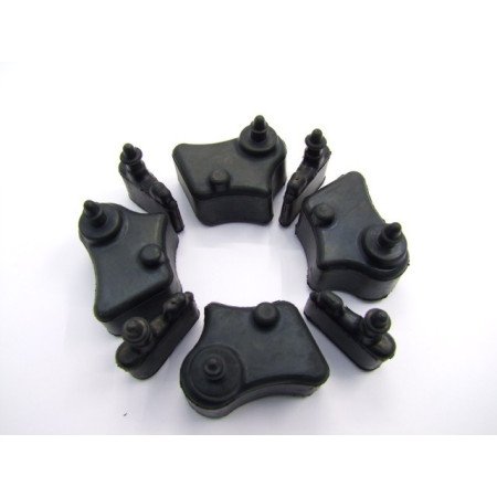 Transmission - Couronne - Silent bloc - amortisseur de couple - 41242-323-000 - 41243-323-000 - CB500, CB550 ...