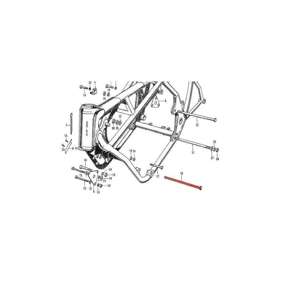 Service Moto Pieces|Echappement - 1/2 Entretoise de serrage - (x1)|Joint collecteur|14,10 €