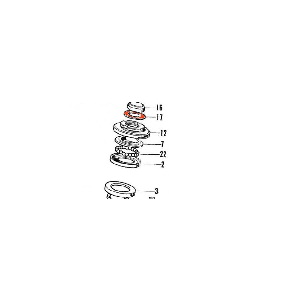 Fourche- Direction - Rondelle Fourche- Direction - Rondelle