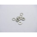 Rondelle - Plate - Inox - ø 6 x10 ep. 1.4 - (x10) - Din125A