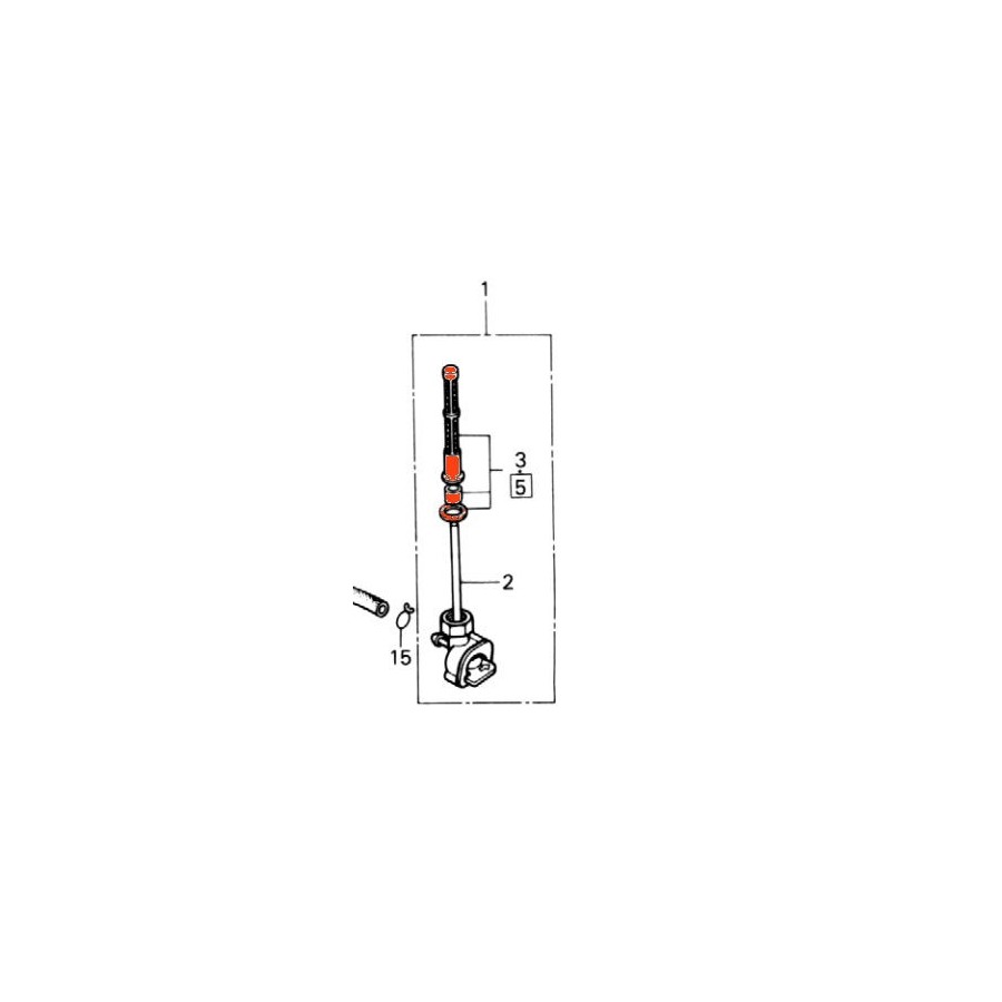 Robinet de reservoir - Essence - Filtre - N'est plus disponible