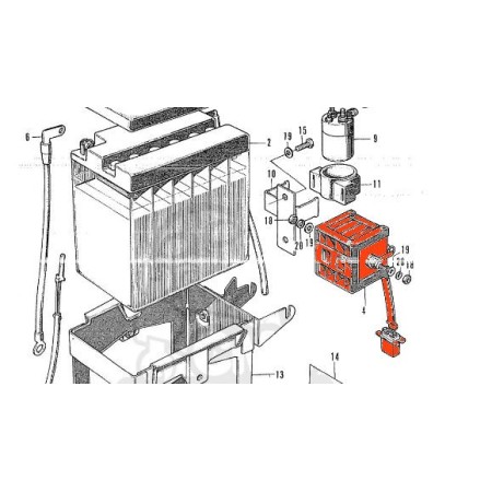 Service Moto Pieces|Regulateur - CB350 K |regulateur - redresseur|192,00 €