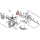 Frein - Etrier - joint de soufflet de piston