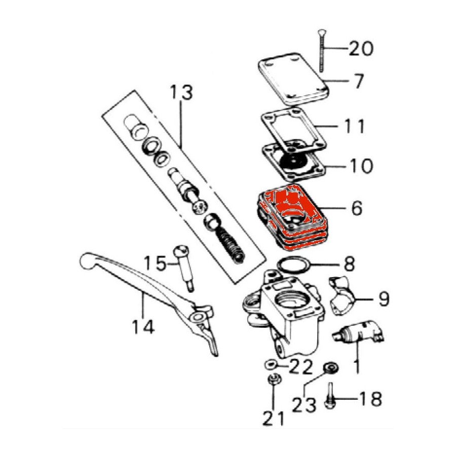 Service Moto Pieces|Amortisseur - soufflet caoutchouc - GL1500|Amortisseur|38,60 €