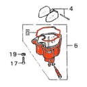 Carburateur - Cuve Gauche - vis de purge a gauche
