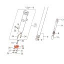 Fourche - support serrage axe de roue 