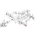 Bras oscillant - cache - (x1)