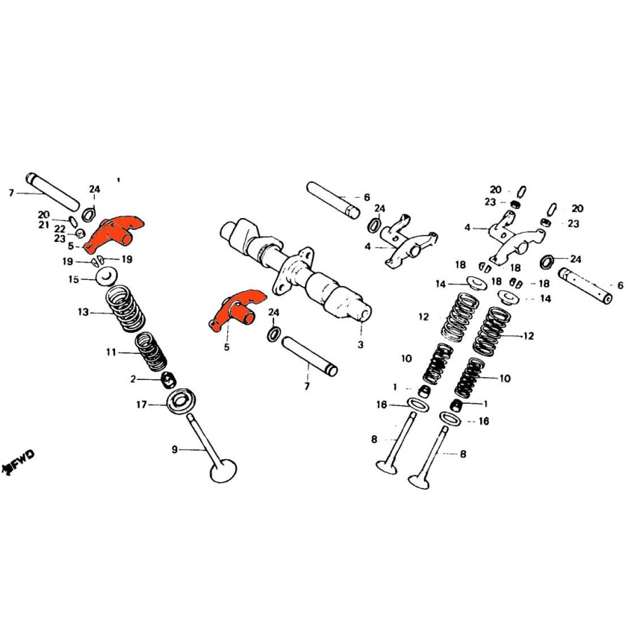 Service Moto Pieces|CB400 N Euro - (CB400N) 