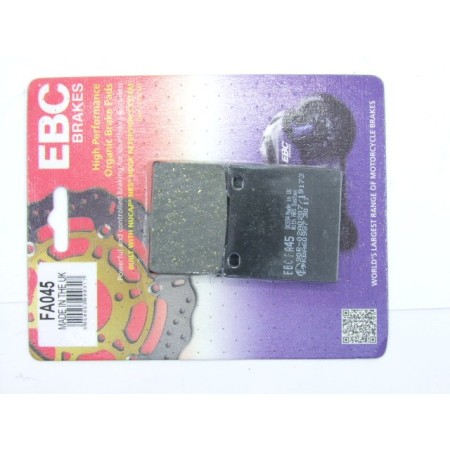 Service Moto Pieces|Frein - Jeu de Plaquettes - Standard - EBC - Organic - FA-045|Plaquette|29,90 €