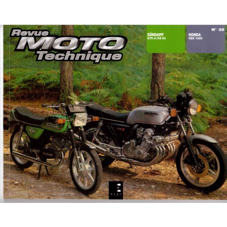 RTM - N° 35 - CBX1000 - Revue Technique Moto -  