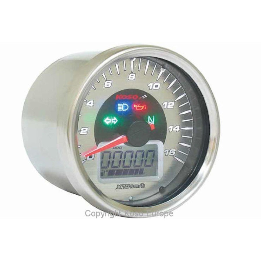 Service Moto Pieces|Tableau de bord - Compteur de vitesse - Electronique - 0-160 Km/h|Tableau de bord - (Compteur-Compte tour)|183,50 €