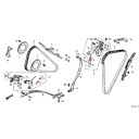 Distribution - Ressort de tendeur - VF750 - (RC07-RC09-RC14)