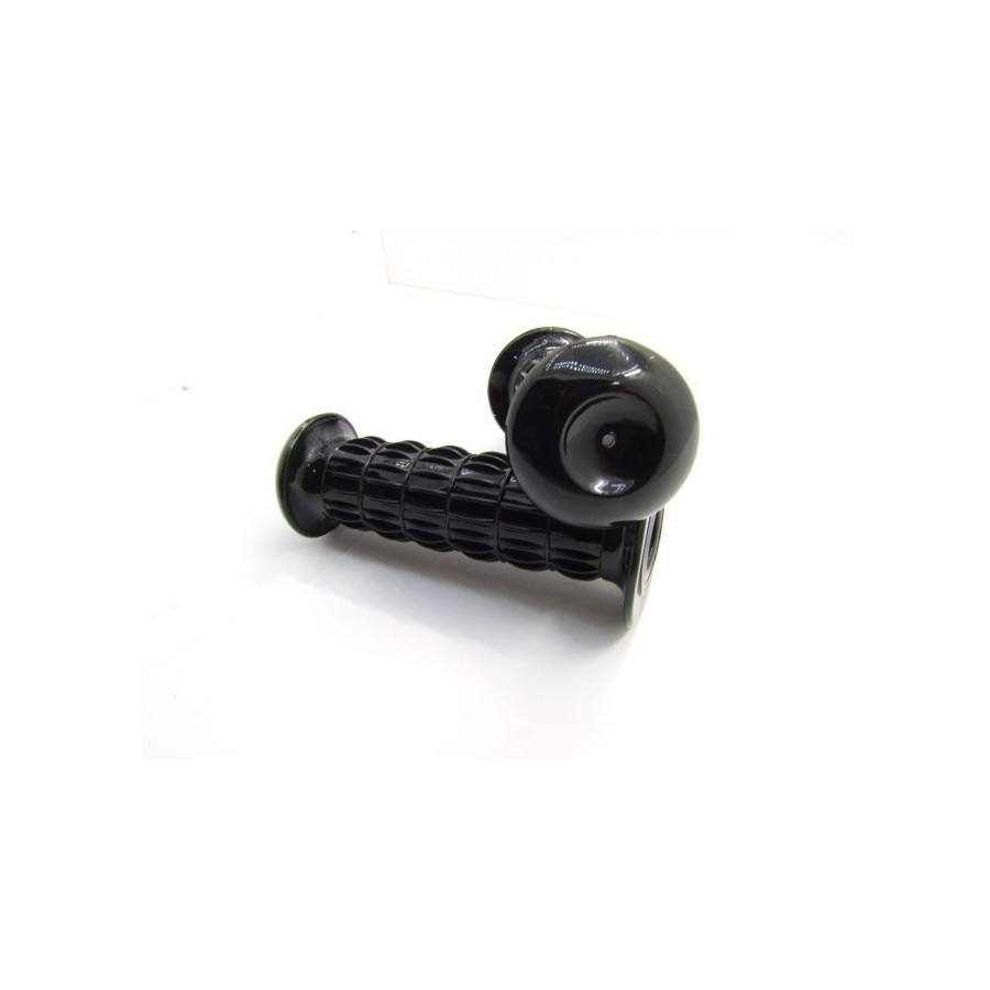 Poignee caoutchouc - Ouverte - Honda / Kawasaki - avant 1975 (53165-342-670 - ) Poignee caoutchouc - Ouverte - Honda / Kawasaki - avant 1975 (53165-342-670 - )