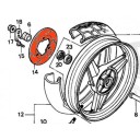 Frein - Disque - Arriere - CBR400, CBR600, ..., NSR400, 