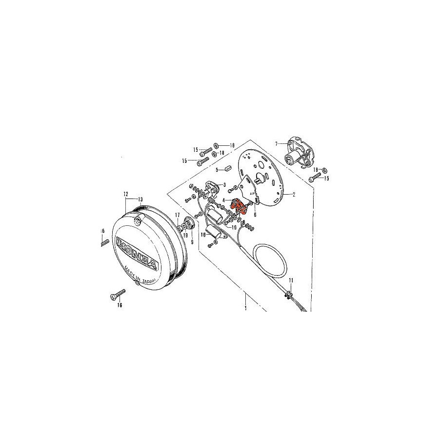 Service Moto Pieces|1975 - CB 500 K3