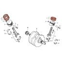 Moteur - Segment (+0.50) - 1 jeu - XL250/600 - VT600