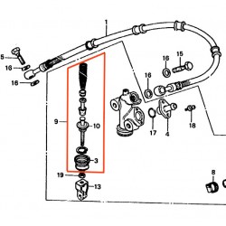 Frein - Maitre cylindre arriere - Kit reparation - GL1100 - Non Livrable
