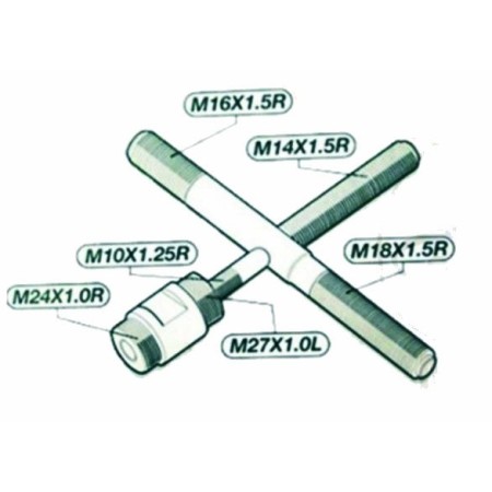 Alternateur - Extracteur de rotor - Outil de démontage - multi dimension - extracteur