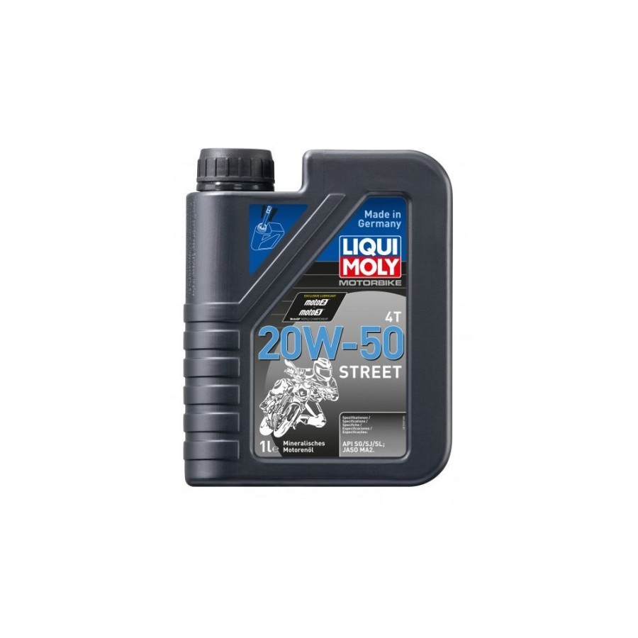 Huile moteur - Minerale - LIQUI MOLY - 20W50 - 1 Litre