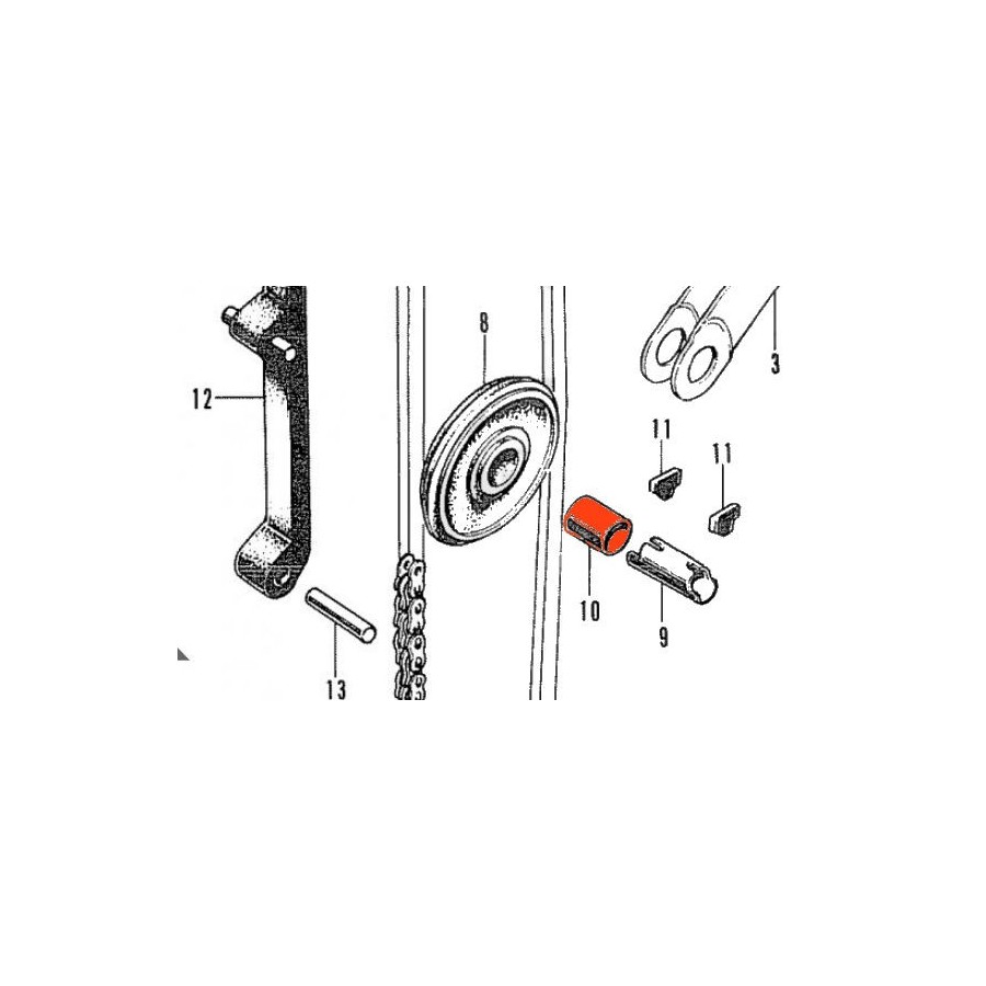 Service Moto Pieces|Cache distribution - Vis special 6x45mm - CX500 - GL1100|Distribution|11,00 €