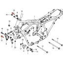 Vis de fixation - support moteur - (x1) - M8 x60 mm