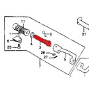 Cale pied - Barre de fixation - Droite 