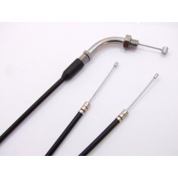Cable - Accélérateur - (Noir) - Tirage A - CB 125 B6 - CB125 K5 - CB175K - CB200B - CB200T