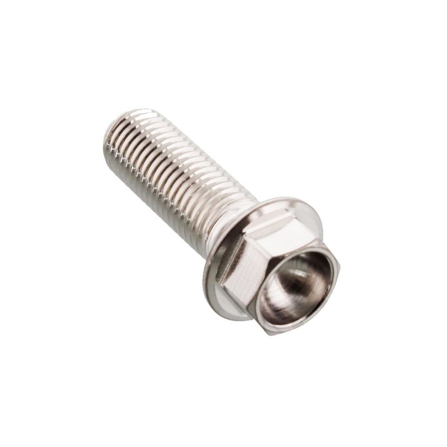 Service Moto Pieces|Vis - Hexagonale à collerette - inox - M5 x16mm - (x10)|DIN6921 - Vis Hexagonal à collerette|2,35 €