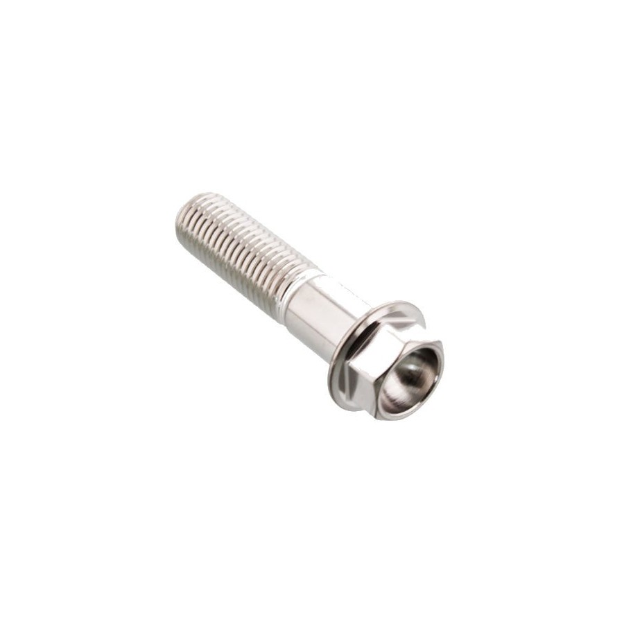 Service Moto Pieces|Vis - Hexagonale à collerette - inox - M5 x16mm - (x10)|DIN6921 - Vis Hexagonal à collerette|2,35 €