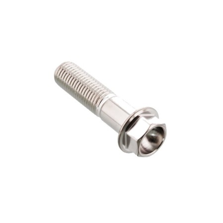 Service Moto Pieces|Vis - M10 x1.25 x 50mm - Inox A4 - |DIN6921 - Vis Hexagonal à collerette|7,60 €