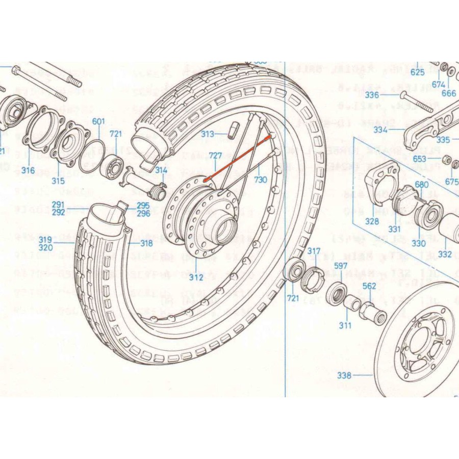 Service Moto Pieces|CB350 F Four - (CB350F) 