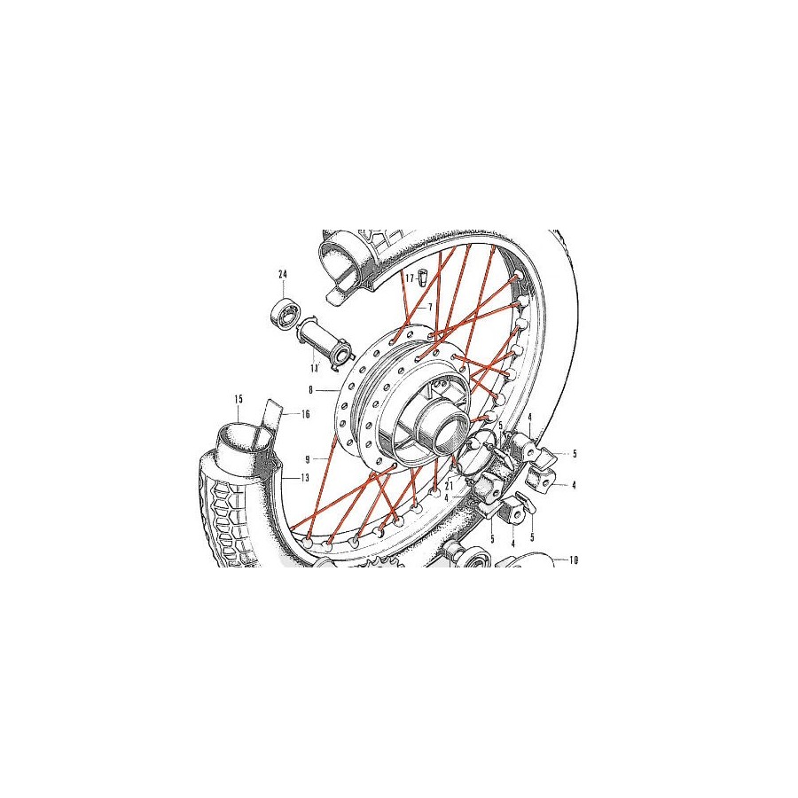 Service Moto Pieces|Transmission - Couronne - JTR-854 - 37 dents|Chaine 530|34,50 €