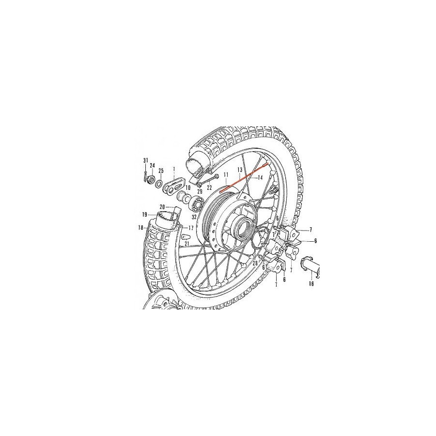 Service Moto Pieces|Transmission - Couronne - JTR - 256-420-36 Dents|Chaine 420|22,30 €