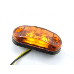 Clignotant - Feux LED - Orange - 65x25 mm