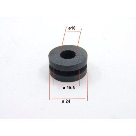 Silent-Bloc - rond - ø 10.00 x15.5 x24 mm