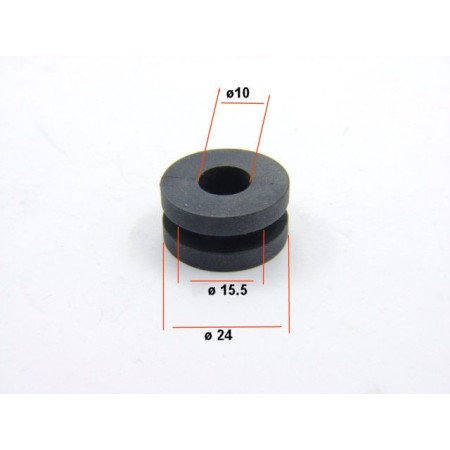 Service Moto Pieces|Silent-Bloc - rond - ø 10.00 x15.5 x24 mm|Cache lateral|3,50 €