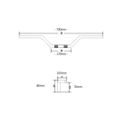 Guidon - ø22mm - 