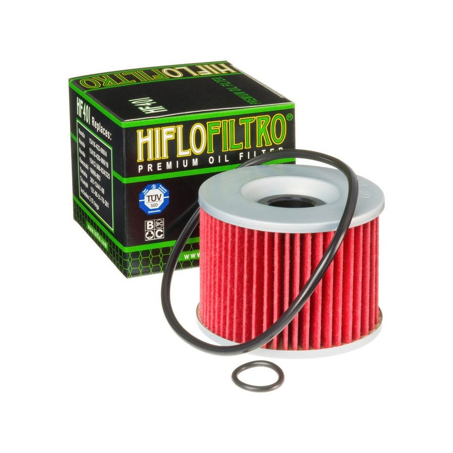 Service Moto Pieces|Filtre a huile - HifloFiltro - HF-401|Filtre a huile|7,10 €