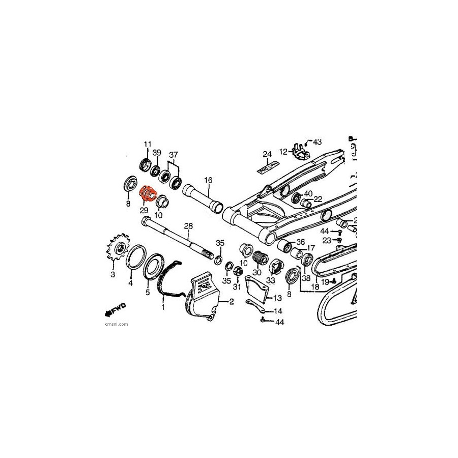 Service Moto Pieces|Moteur - Allumage - joint de carter - CB/CBR1000|Joint - Carter|8,90 €