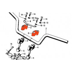 Service Moto Pieces|Tableau de bord - Compte tour - cerclage chrome - 85mm|Guidon - Poignée - Levier - Compteur|35,76 €
