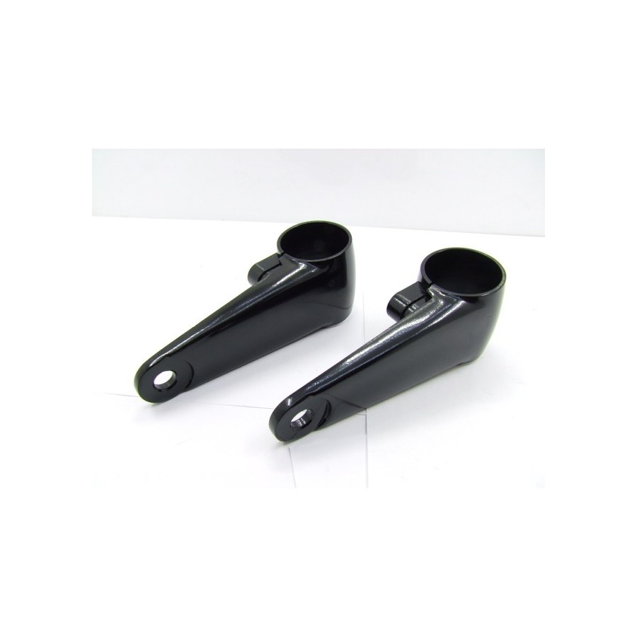 Service Moto Pieces|Phare - Support - Fourche ø 35-39-41 mm (x2) - noir mat|Phare-Optique|45,90 €