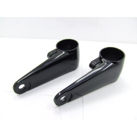 Service Moto Pieces|Phare - Support - Fourche ø 35-39-41 mm (x2) - noir mat|Phare-Optique|45,90 €