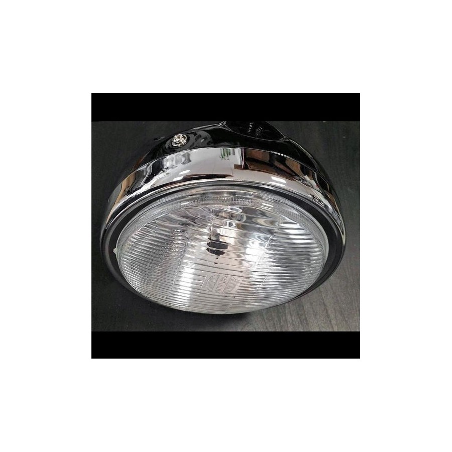 Phare - Optique - Universel - ø 190mm - Chromé