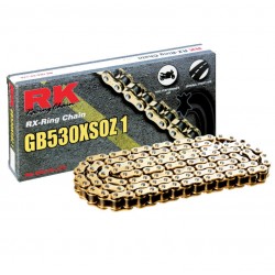 Transmission - Chaine - RK XSOZ1 - 530-108 maillons - Ouverte - OR