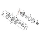 Vis INOX - M5 x12mm - Cruciforme - Tete Fraisée Bombée - (x1)