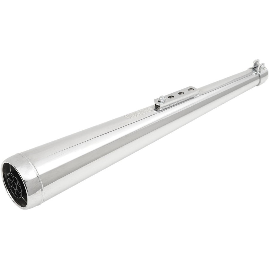 Service Moto Pieces|Echappement - Silencieux - DUNSTALL STYLE  -  Chrome - long 70cm|Silencieux universel|151,00 €