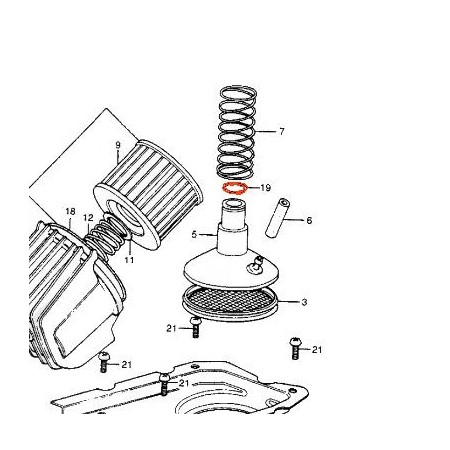 Service Moto Pieces|Moteur - joint torique - Crepine, Durite - .... - ø 15.00 x2.50mm - 91302-377-000|Joint Torique|1,00 €