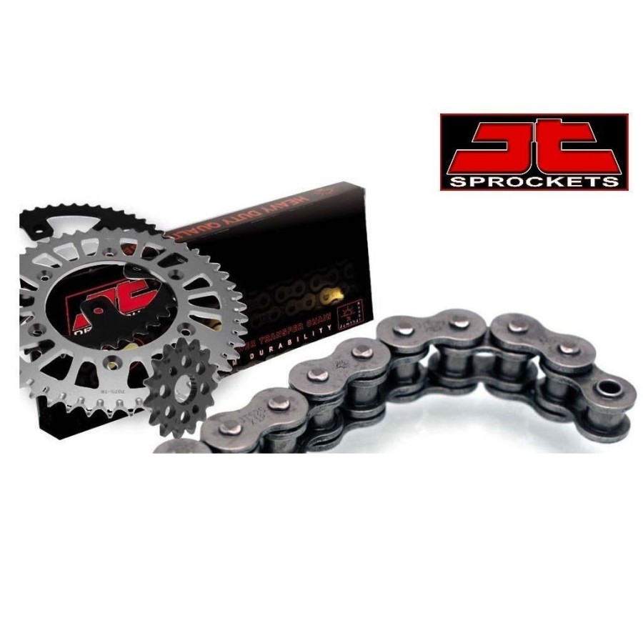 Service Moto Pieces|Transmission - Kit Chaine - XR600 - (1991-...) - Noir/Or|Kit chaine|158,00 €